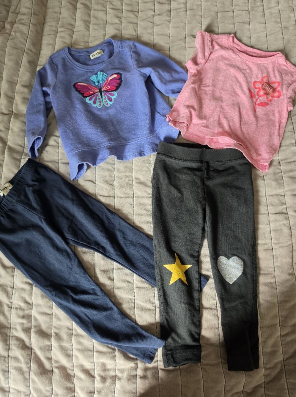 Crewcuts and hatley bundle size 3
Legging are warm and cute!